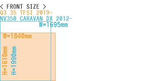 #Q3 35 TFSI 2019- + NV350 CARAVAN DX 2012-